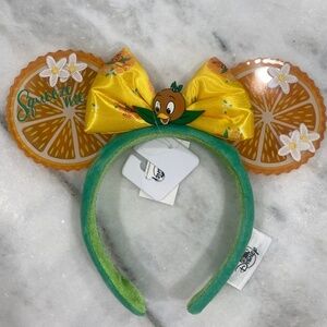 NWT Disney Epcot Orange Bird Flower and Garden Festival Ears